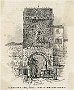 Porta Molino 1875, da stampa inglese (Mary Evans Picture) (Giancarlo Cantarella)